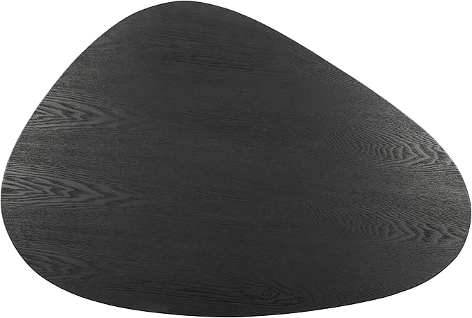 Safavieh Home Collection Rocco Retro Mid-Century Black Wood Coffee Table