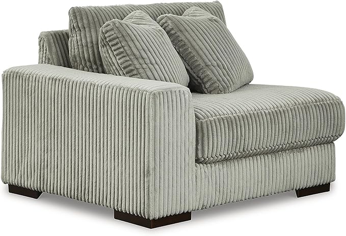 Signature Design by Ashley Contemporary Lindyn U-Shape Left-Arm Facing 6-Piece Sectional with Chaise and Reversible Cushion, Gray