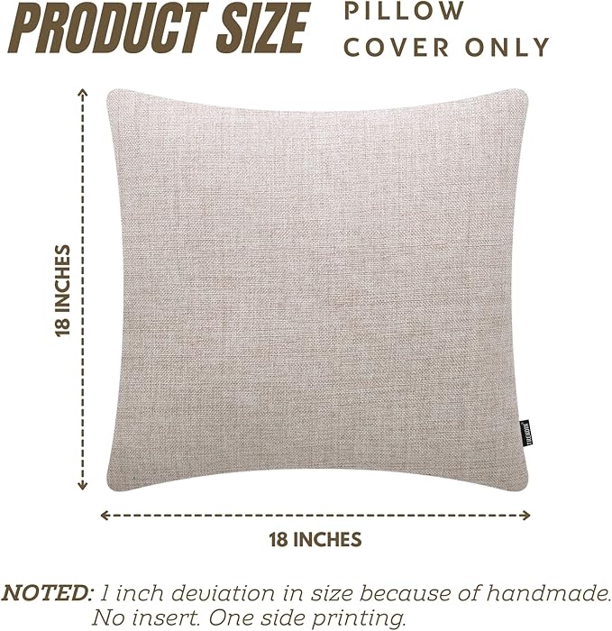 TRENDIN Beach Life Throw Pillow Cover Wood Light Blue Cushion Case Decorative Pillowcase for Sofa Couch Bed Office Car 18x18 inch PL650TR