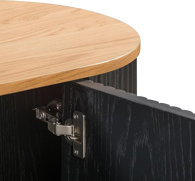 Poly & BARK Noir Sideboard in Black