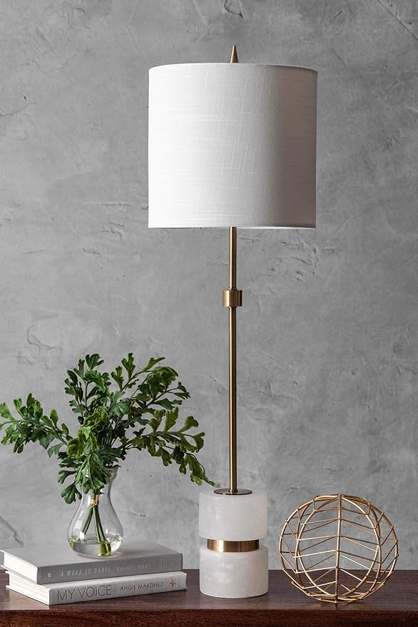 nuLOOM Charlotte 31" Marble Table Lamp