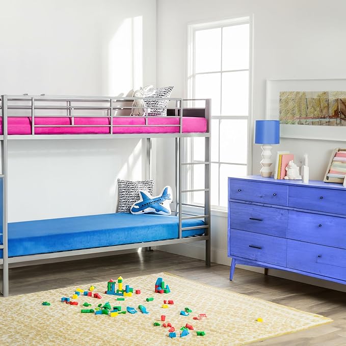 Full 6 inch Gel Memory Foam Mattress | Free Matching Pillow | Medium Firm | Cool Sleep | CertiPUR-US Certified | No Fiberglass | Great for Kids, Bunk Beds, Trundle, and Daybeds