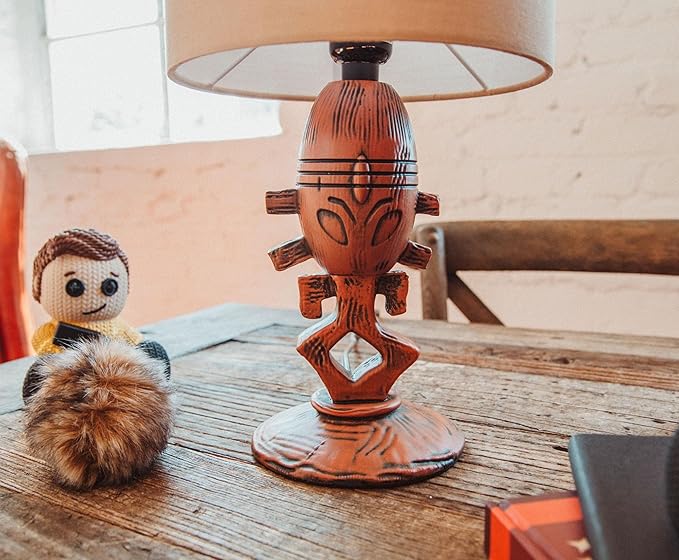 Star Trek: The Next Generation Horga'hn Desk Lamp | Mood Light for Nightstand Table | 14 Inches Tall