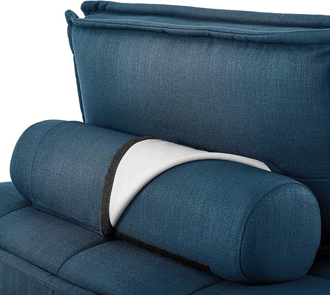 Modway Saunter Tufted Fabric Armless Chair, Azure