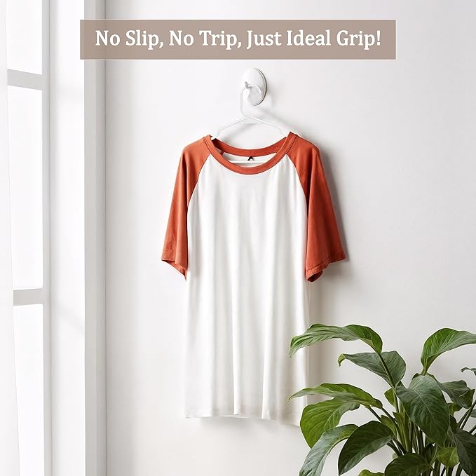 Utopia Home Plastic Hangers 200 Pack - Perfect Space Saving Clothes Hanger - Durable and Strong - Perfect Closet Organizers with Shoulder Grooves (White)