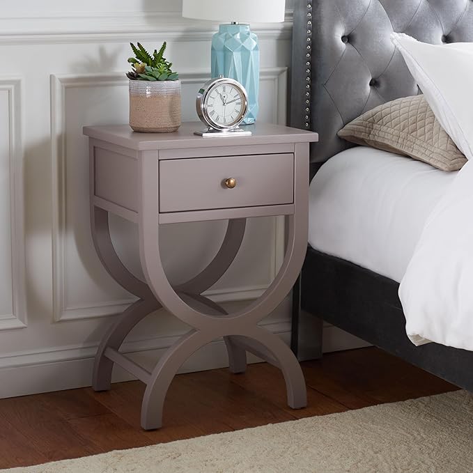 Safavieh American Homes Collection Maxine Quartz Grey Accent Table