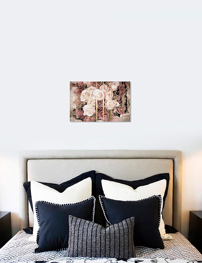 Oliver Gal 'Shabby Chic Romance' The Floral and Botanical Wall Art Decor Collection Contemporary Premium Canvas Art Print