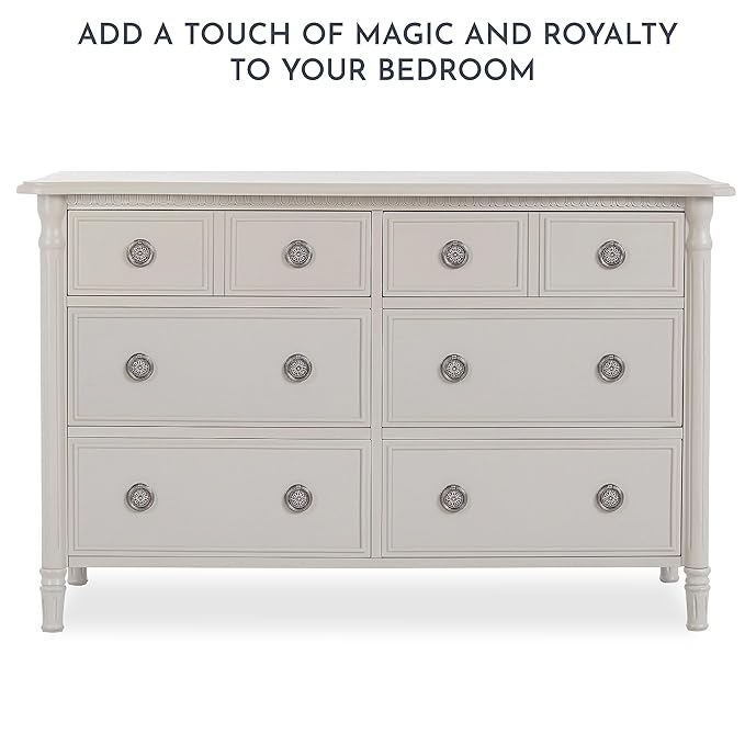 Evolur Julienne 6 Double Dresser Clay, 54x20.30x33 Inch (Pack of 1)