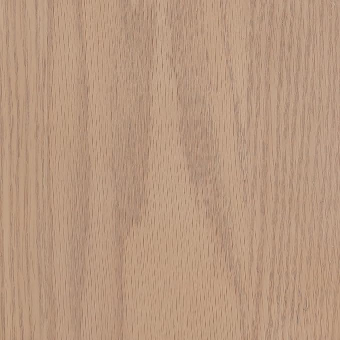 Nathan James Joey Mid Century Modern Storage Cabinet, Arched Accent Cabinet with Rounded Bottom Edges and Integrated Door Pull Cutouts, Raw Oak Set of 4