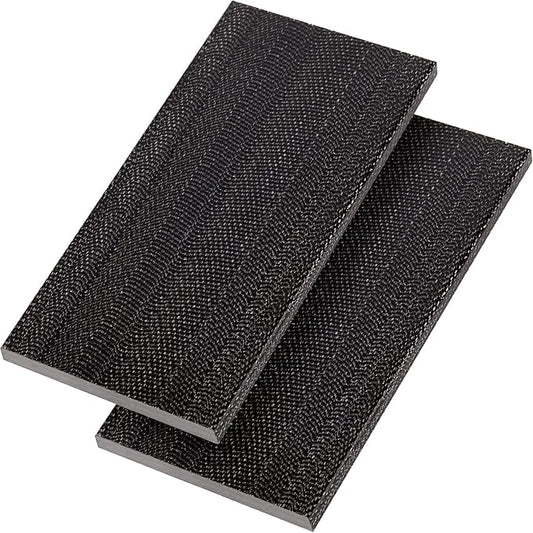 Anwenk 2Pack Patio Rocking Chair Spring Plate Replacement Part Fiberglass Spring Plates Swivel Rocker Chair Lawn Furniture Repair Replacement for Universal Outdoor Patio Furniture, 2.5" x 5"x0.25”