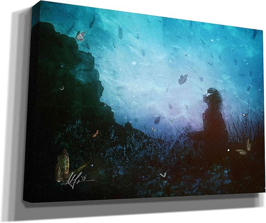 Cortesi Home 'Shattered Memories' by Mario Sanchez Nevado, Canvas Wall Art, 18"x26"