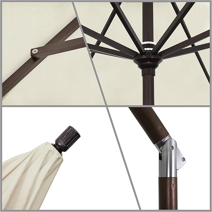 California Umbrella 11' Rd Tahoe Series Aluminum Patio Umbrella