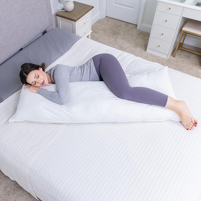 Luxury Premium Polyester Full Body Pillows for Adults - 3 Different Sizes for All!
