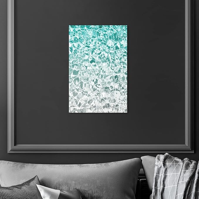 The Oliver Gal Artist Co. Nautical and Coastal Wall Art Canvas Prints 'Clear Aqua Waters' Coastal