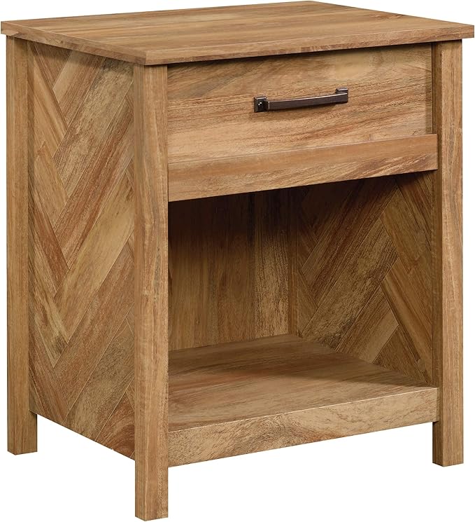 Sauder Cannery Bridge Dresser and Nightstand, Sindoori Mango Finish