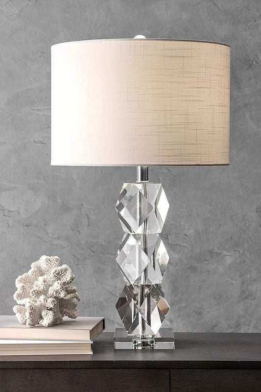 nuLOOM Elizabeth 27" Crystal Table Lamp