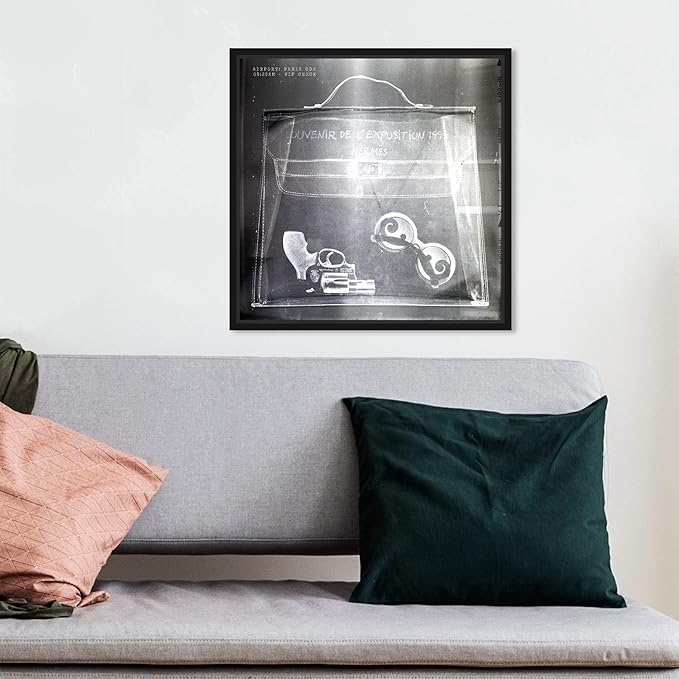 The Oliver Gal Artist Co. Fashion and Glam Framed Wall Art Canvas Prints 'Bulletproof' Handbags