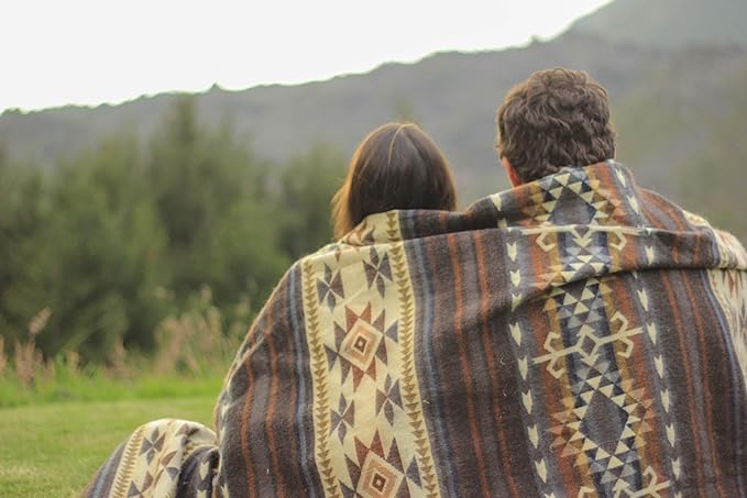 Alpaca Wool King Size Throw Blanket | 87 x 64 Inches | Soft, Hypoallergenic and Breathable | Lightweight Warm | for Bed, Couch, Outdoor or Picnic (Dark Gray)