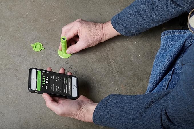 Wagner Meters Rapid RH L6 Smart Sensors: Easy ASTM F2170 Concrete Moisture Testing- 25 Pack