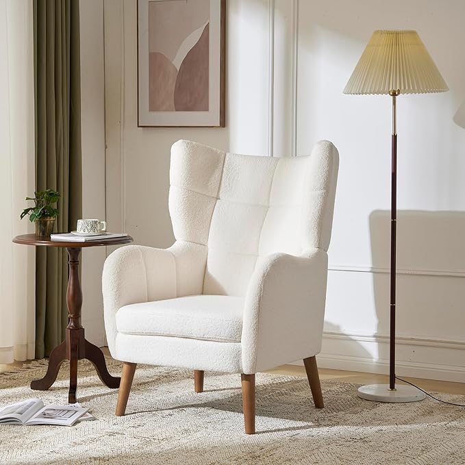 Merax Elegant Button Tufted Accent Chair