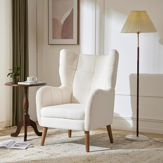 Merax Elegant Button Tufted Accent Chair
