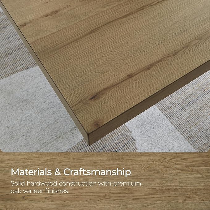 Signature Design by Ashley Galliden Farmhouse Dining Table, Light Brown