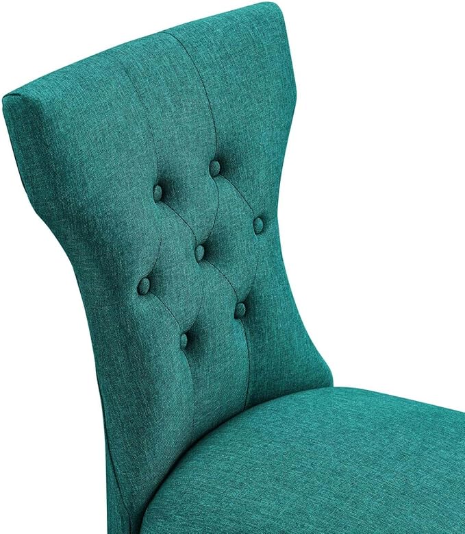 Modway Silhouette Chair, Teal 24.5 x 18 x 36
