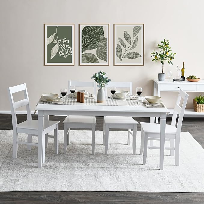 Creative Co-Op Pleasantville Wood Dining Table