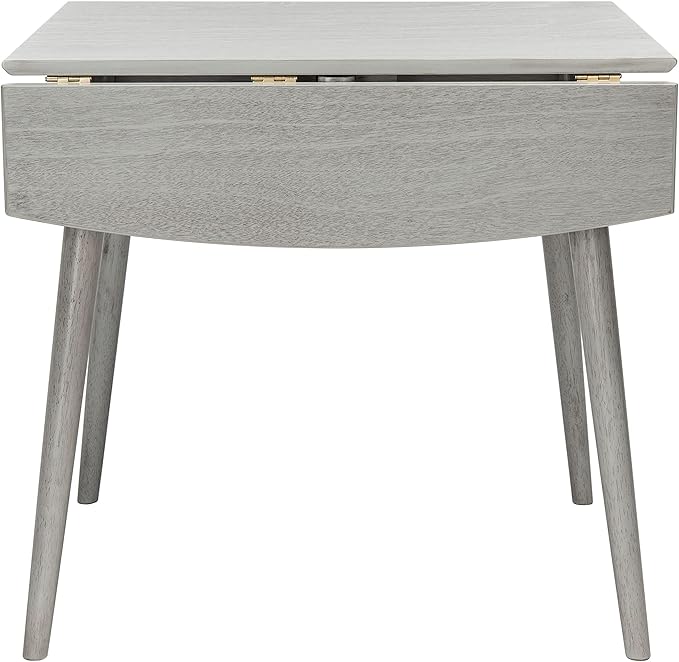 SAFAVIEH Home Collection Kaylee Drop Leaf Dining Room Table DTB1403B, Dark Grey