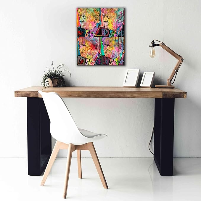 Epic Graffiti 'Trump 4 Up' by Dean Russo, Canvas Wall Art, 20"x24"