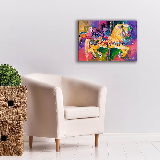 Epic Graffiti 'Artcar 2' by Richard Wallich, Canvas Wall Art, 26"x18"
