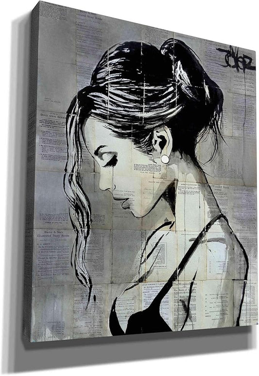 Epic Graffiti 'Being' by Loui Jover, Canvas Wall Art, 20"x24"