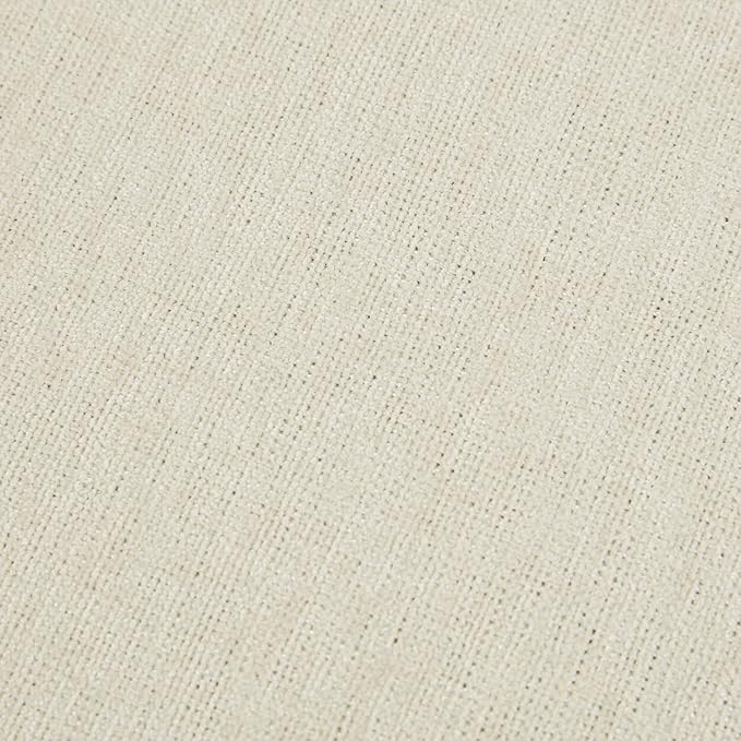 Martha Stewart Upholsterd Accent Chair Living Room Furniture - Modern Design, Comfortable Foam Seat Cushion Bedroom Lounge, Sophisticated Finished, Sturdy Frame, Cream/Gold, 28.5" W x 29" D x 32.5" H