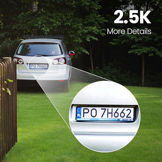 VIMTAG 4MP Outdoor Cameras for Home Security, 2.4G/5G Security Camera with Color Night Vision, Motion Activated Spotlight/Siren, IP66, 2-Way Audio, Support Cloud/Card(not Include), Wired, 4 Pcs