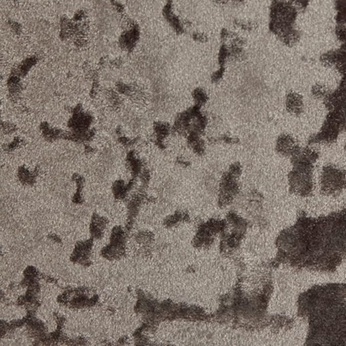 Signature Design by Ashley Gloriann Crushed Velvet Glam Accent Chair with Acrylic Legs, Charcoal Gray