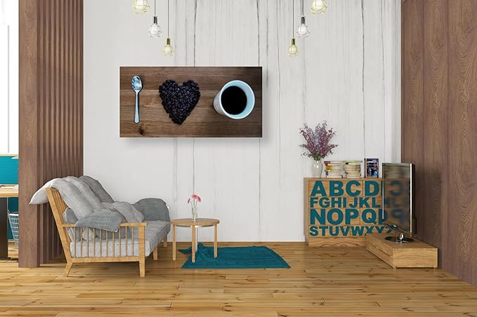 Cortesi Home 'I Love Coffee' by Nicklas Gustafsson, Canvas Wall Art, 20"x40"