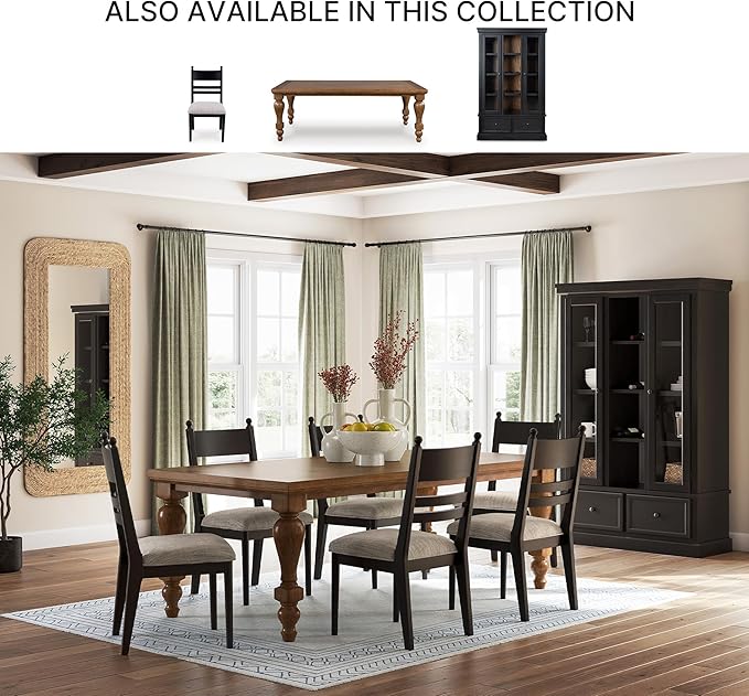 Signature Design by Ashley Chadworth Rustic Dining Table, Dark Brown