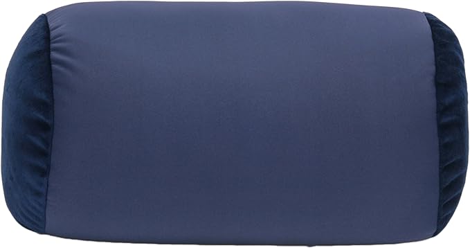 Mooshi Squish Microbead Jelly Bean Bed Pillow, 14" x 7" - Airy Squishy Soft Microbeads - Seventeen Fun Bubbly Colors To Choose From - Cuddly And Fun Teen Decorative Accessory - Bed Pillow, Blue