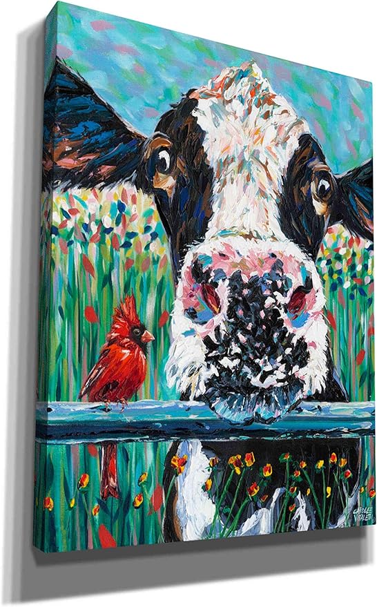 Epic Graffiti 'Farm Buddies I' by Carolee Vitaletti Canvas Wall Art, 18"x26"