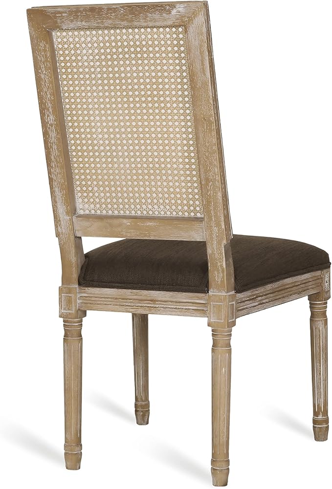 Christopher Knight Home Regina Dining Chair, Brown + Natural