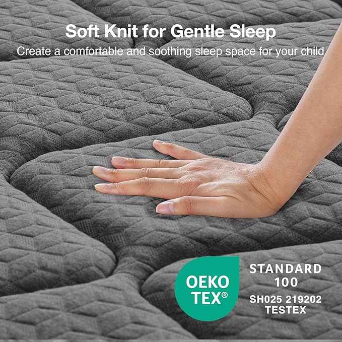 Novilla Mattress Queen Size 8 Inch, Queen Hybrid Mattress with Gel Infused Memory Foam Layer & Pocketed Coils for Balanced Firm Comfort & Cushioned Pressure Relief Mattresses in a Box