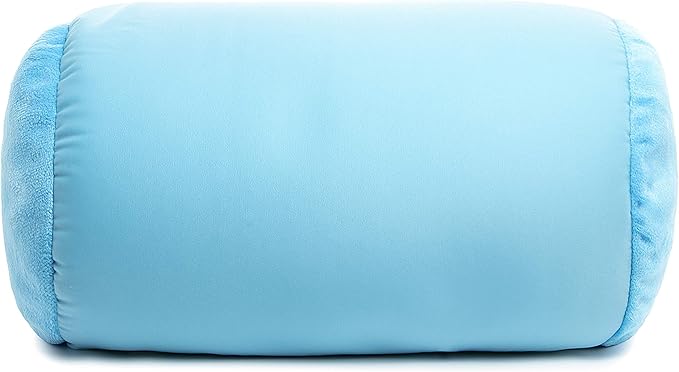 Deluxe Comfort Mooshi Squish Microbead Bed Pillow, 14" x 7" - Airy Squishy Soft Microbeads - Eighteen Fun Bubbly Colors To Choose From - Cuddly And Fun Dormroom Accessory - Bed Pillow, Teal