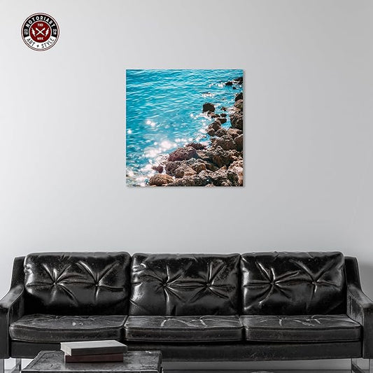 Italian Summer Landscape Photography Canvas Wall Art by Notoriart, Gallery Wrapped, 30"x30"