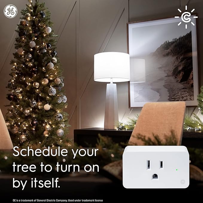 GE Lighting 252811 Voice Control Cync C-Life Smart Plug