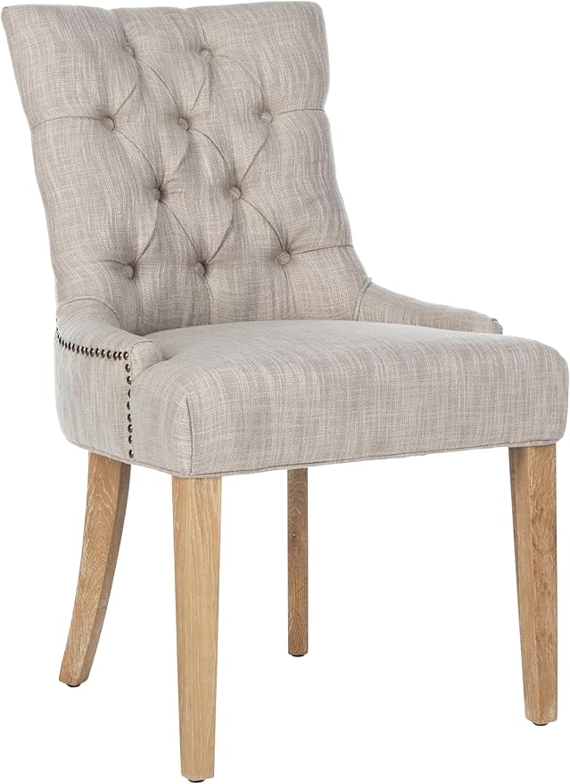 Safavieh Mercer Collection Ashley Side Chair, Grey