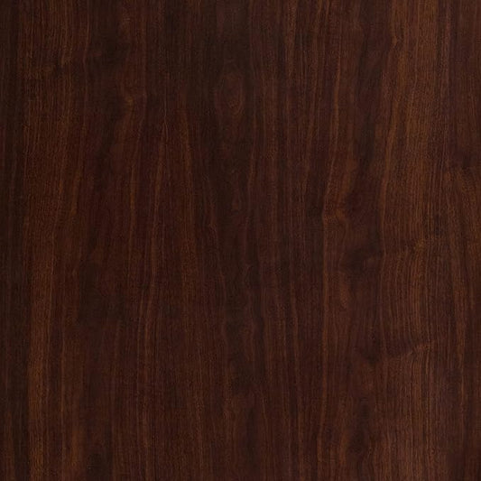 Flash Furniture Glenbrook 30" x 48" Rectangular High-Gloss Walnut Resin Table Top with 2" Thick Edge