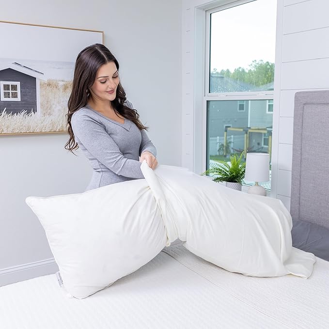 Luxury Premium Polyester Full Body Pillows for Adults - 3 Different Sizes for All!