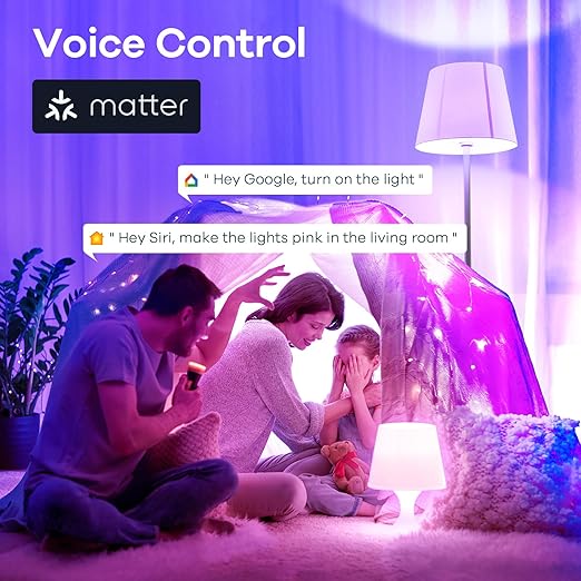 Linkind Matter Samrt Bulb 3 Pack Bundle with Matter Smart Plug 4 Pack