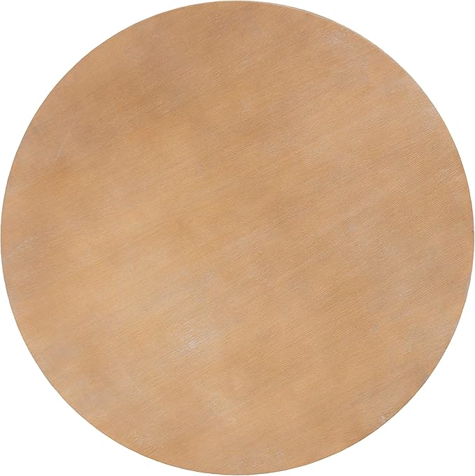 Linon Table, Light Natural Brown, 42 x 42 x 30