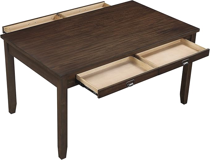 Lexicon Willow 5-Piece Dining Set, Dark Cherry